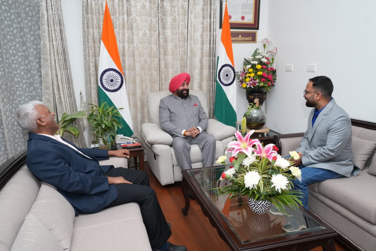 With Governor of Uttarakhand at Raj Bhavan